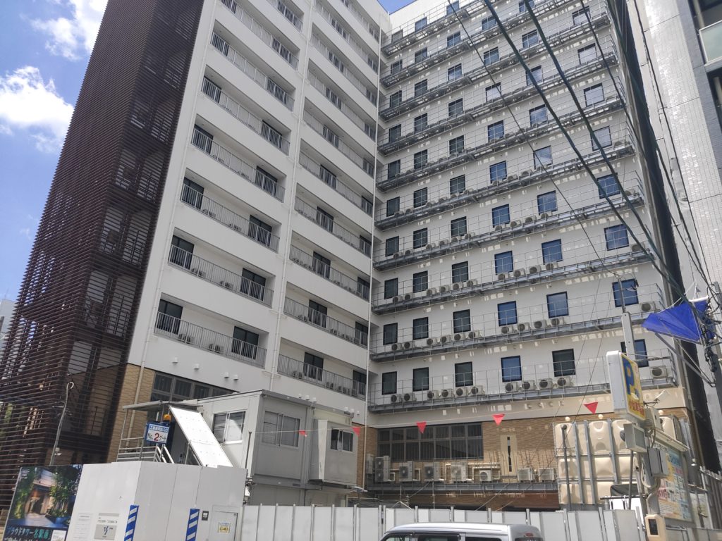 プラウドタワー名駅南の隣接地状況